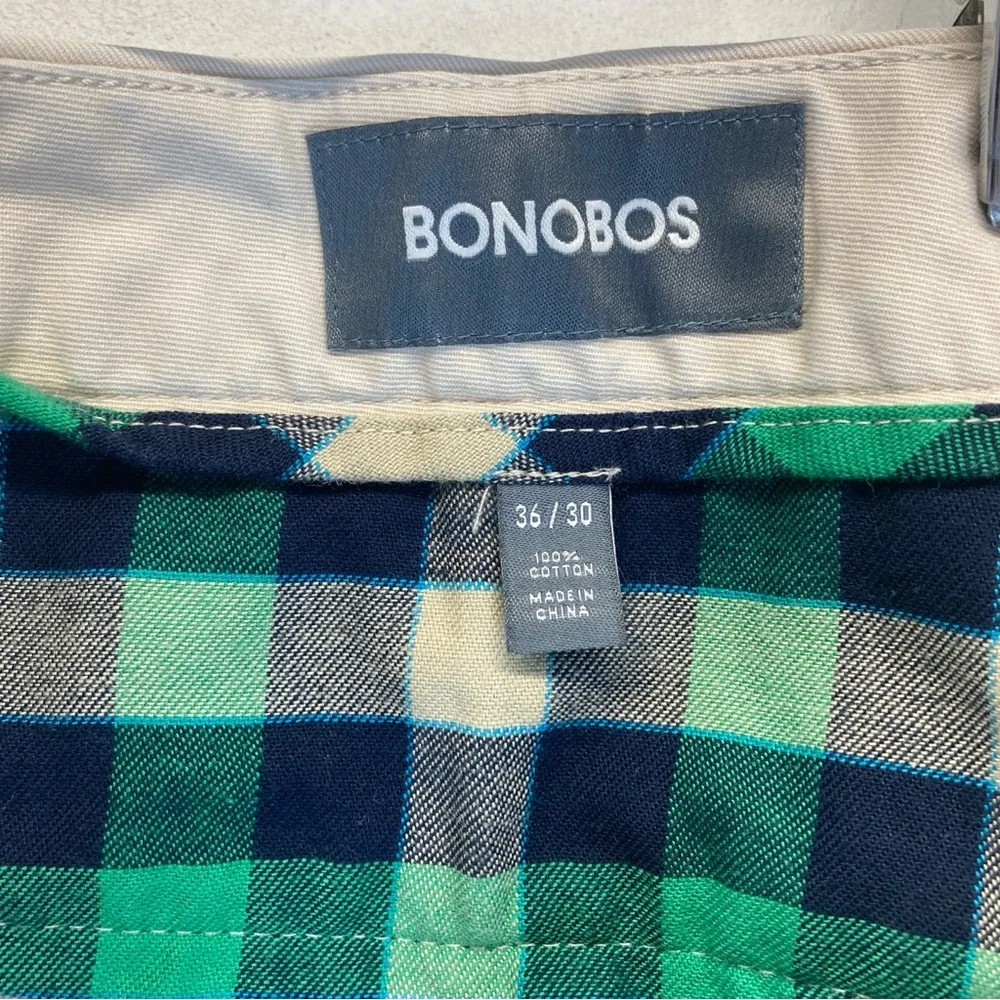 Bonobos Pants Men's 36x30 Khaki Beige Washed Chinos Straight Fit Cotton Casual - Picture 11 of 16